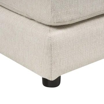 U-formet sofa Lilviken - Lys beige, sort - Møbler - Sofaer - U Sofa