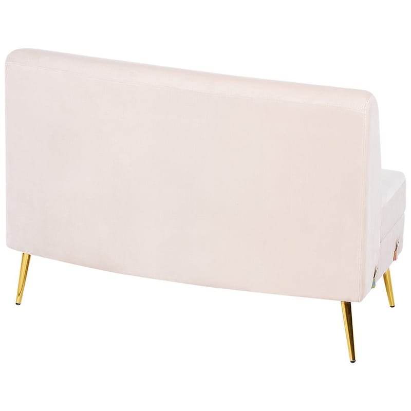 U-formet sofa Moss - Beige, guld - Møbler - Sofaer - Hjørnesofa