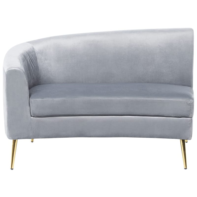 U-formet sofa Moss - Grå, Guld - Møbler - Sofaer - Hjørnesofa