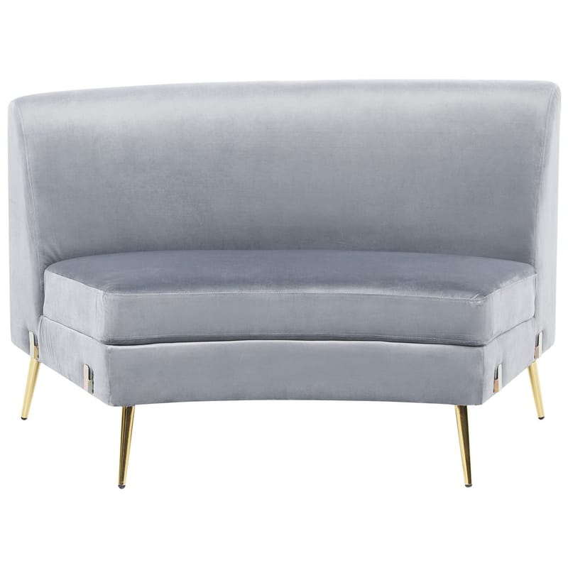 U-formet sofa Moss - Grå, Guld - Møbler - Sofaer - Hjørnesofa