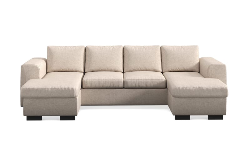 Almindelig sofa med dobbeldivan Scandinavian Choice Link dobbeldivansofa 4-personers Beige, undefined