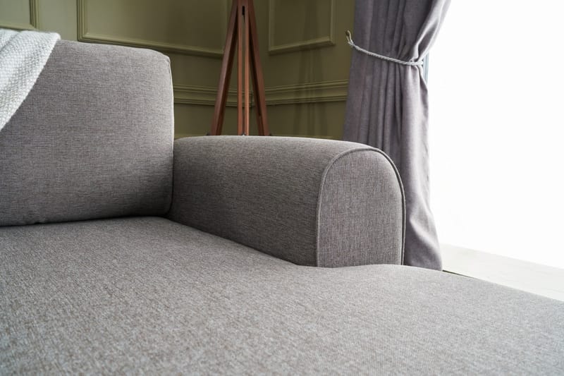 Belena U-sofa med Chaiselong Venstre - Brun/Sort - Møbler - Sofaer - U Sofa