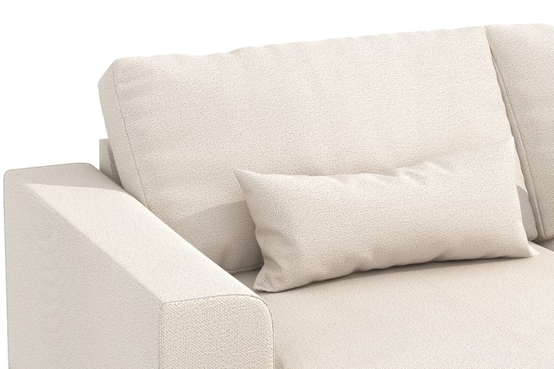 Copenhagen 5-personers Højrevendt U-formet Sofa med Divan og Chaiselong i Stof - Beige - Møbler - Sofaer - U Sofa