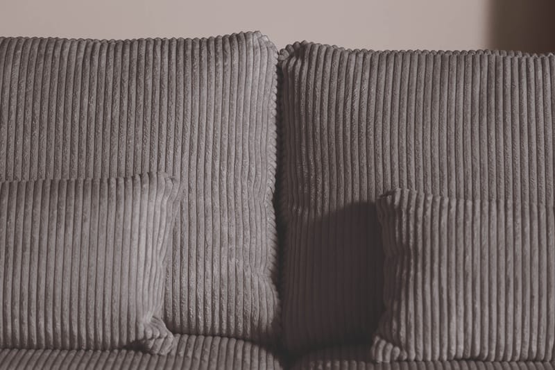 Copenhagen 5-personers Venstrevendt U-formet Sofa med Divan og Chaiselong i Manchester - Mørkegrå - Møbler - Sofaer - U Sofa