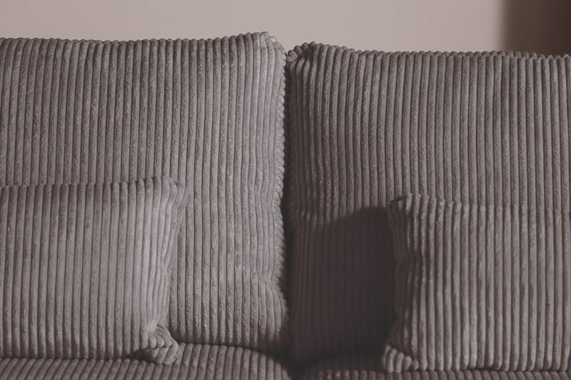 Copenhagen 5-personers Venstrevendt U-formet Sofa med Divan og Chaiselong i Manchester - Mørkegrå - Møbler - Sofaer - U Sofa