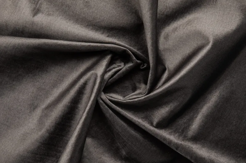 Copenhagen Compact 4-personers Venstrevendt U-formet Large Sofa med Divan og Chaiselong i Fløjl - Mørkegrå - Møbler - Sofaer - U Sofa