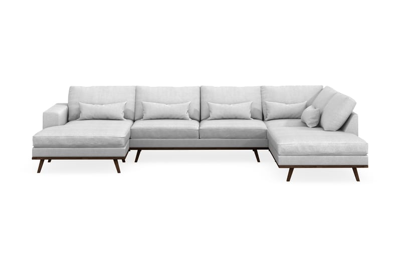 Copenhagen U-Sofa - Lysegrå - U Sofa