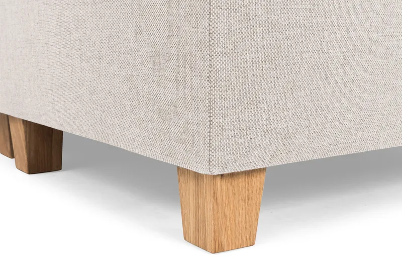 Crazy 4-personers Højrevendt U-formet Small Sofa med Chaiselong i Stof - Beige - Møbler - Sofaer - U Sofa