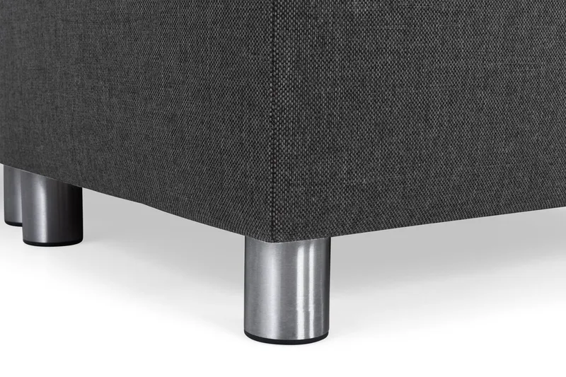 Crazy 4-personers Højrevendt U-formet Large Sofa med Chaiselong i Stof - Antracit - Møbler - Sofaer - U Sofa