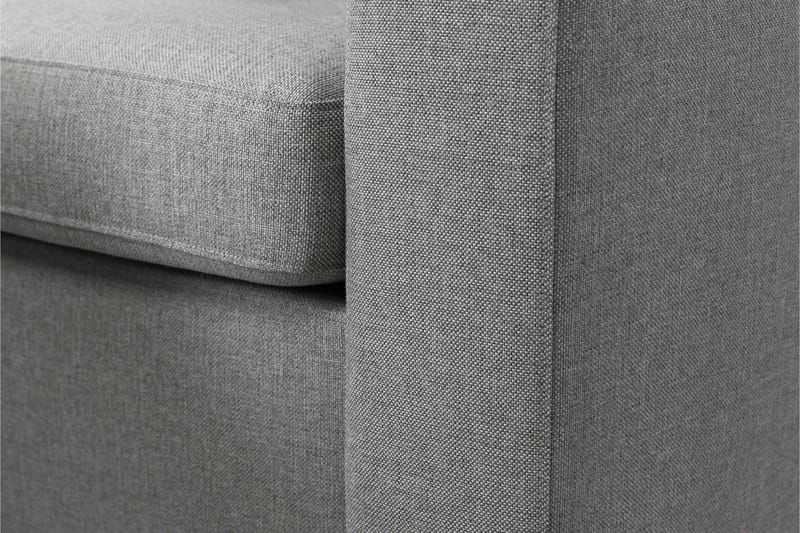 Crazy 4-personers Venstrevendt U-formet Large Sofa med Chaiselong i Stof - Grå - Møbler - Sofaer - U Sofa