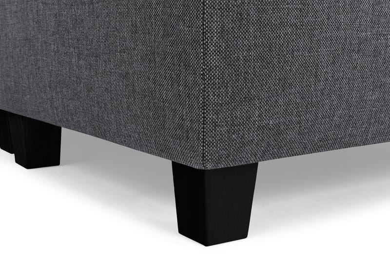 Crazy 4-personers Højrevendt U-formet Small Sofa med Chaiselong i Stof - Mørkegrå - Møbler - Sofaer - U Sofa