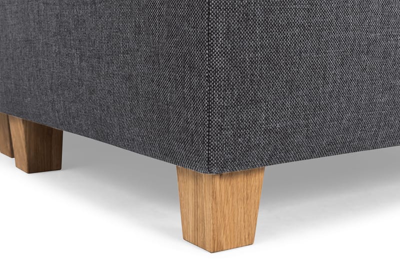 Crazy 4-personers Højrevendt U-formet Small Sofa med Chaiselong i Stof - Mørkegrå - Møbler - Sofaer - U Sofa