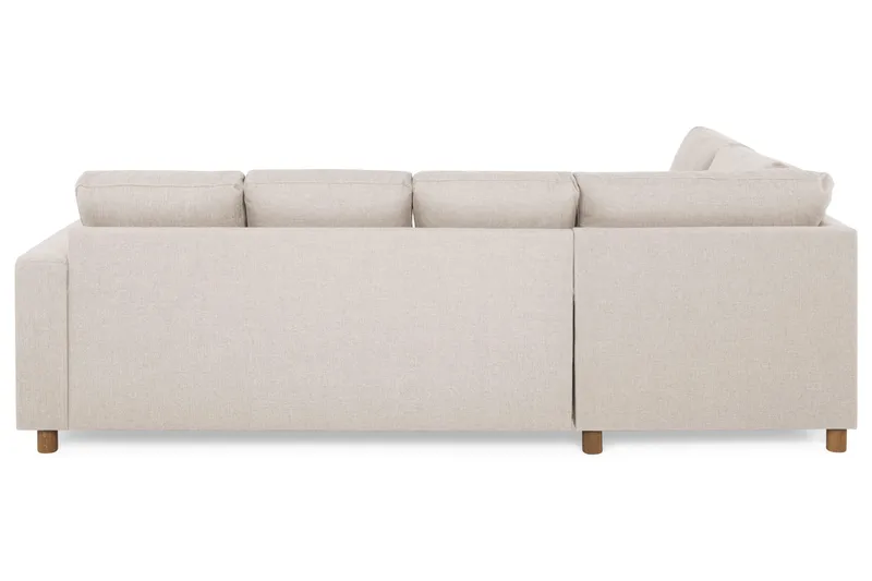 Crazy 4-personers Venstrevendt U-formet Large Sofa med Chaiselong i Stof - Beige - Møbler - Sofaer - U Sofa