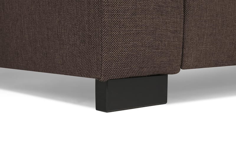 Crazy 4-personers Højrevendt U-formet Small Sofa med Chaiselong i Stof - Brun - Møbler - Sofaer - U Sofa