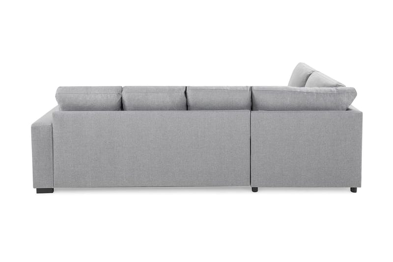 Crazy 4-personers Venstrevendt U-formet Large Sofa med Chaiselong i Stof - Grå - Møbler - Sofaer - U Sofa