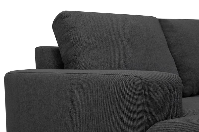 Crazy 4-personers Højrevendt U-formet Small Sofa med Chaiselong i Stof - Mørkegrå - Møbler - Sofaer - U Sofa