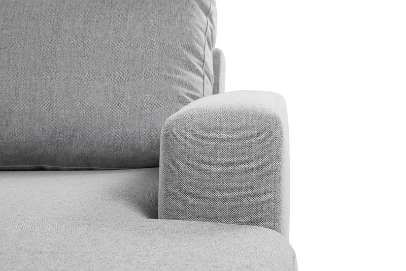 Crazy 4-personers Venstrevendt U-formet Large Sofa med Chaiselong i Stof - Grå - Møbler - Sofaer - U Sofa