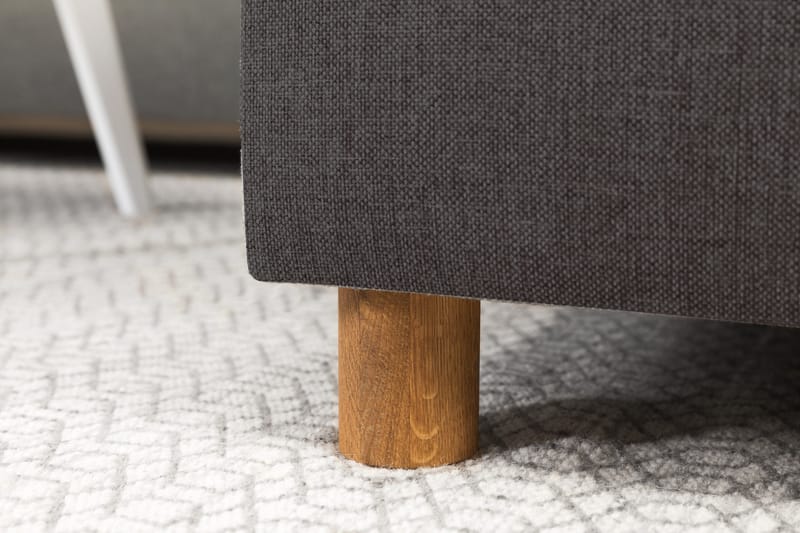 Crazy 4-personers Venstrevendt U-formet Small Sofa med Chaiselong i Stof - Mørkegrå - Møbler - Sofaer - U Sofa