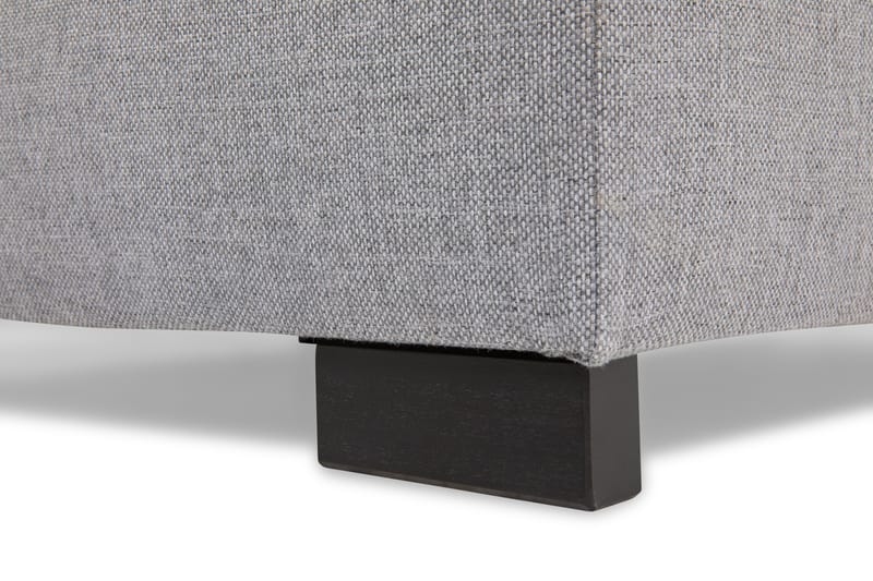 Crazy 4-personers Venstrevendt U-formet Small Sofa med Divan og Chaiselong i Stof inkl. Kuvertpuder - Grå - Møbler - Sofaer - U Sofa