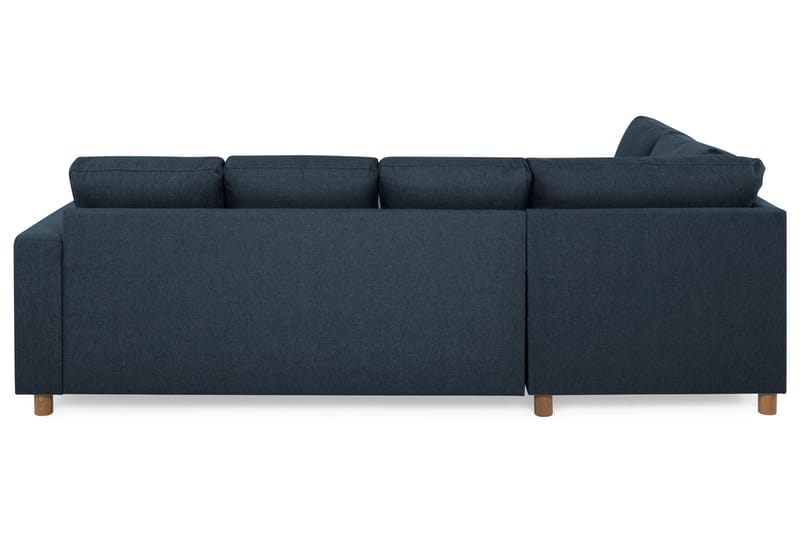 Crazy 4-personers Venstrevendt U-formet Large Sofa med Chaiselong i Stof - Blå - Møbler - Sofaer - U Sofa