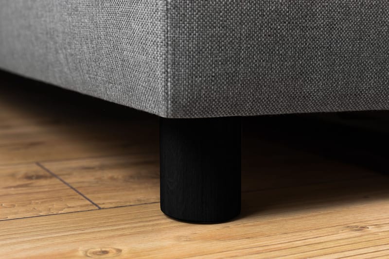 Crazy 4-personers Højrevendt U-formet Large Sofa med Chaiselong i Stof - Grå - Møbler - Sofaer - U Sofa