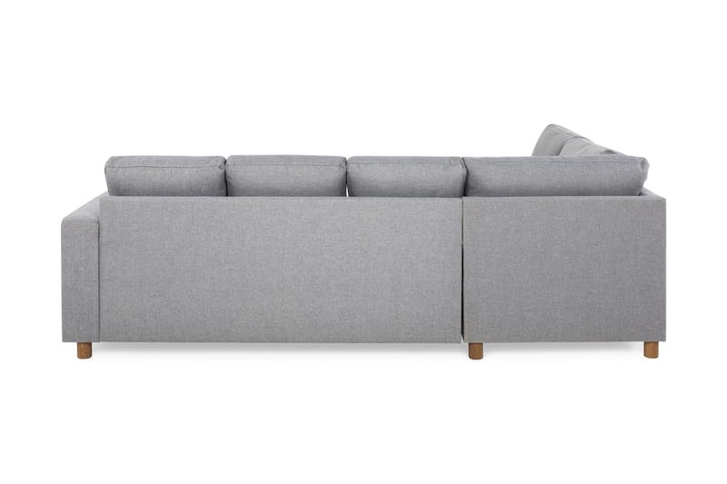 Crazy 4-personers Venstrevendt U-formet Large Sofa med Chaiselong i Stof - Grå - Møbler - Sofaer - U Sofa