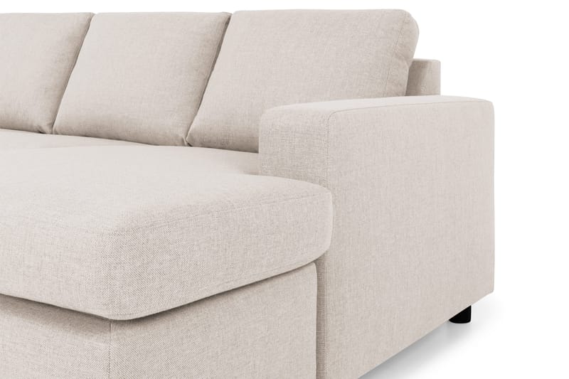 Crazy 4-personers Venstrevendt U-formet Large Sofa med Chaiselong i Stof - Beige - Møbler - Sofaer - U Sofa