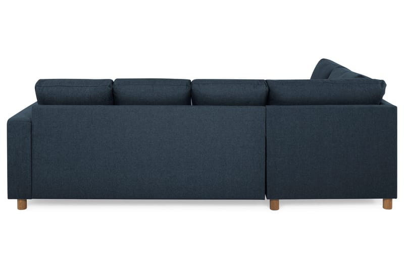 Crazy 4-personers Venstrevendt U-formet Large Sofa med Chaiselong i Stof - Blå - Møbler - Sofaer - U Sofa