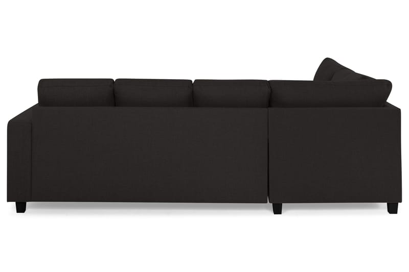 Crazy 4-personers Venstrevendt U-formet Large Sofa med Chaiselong i Stof - Antracit - Møbler - Sofaer - U Sofa