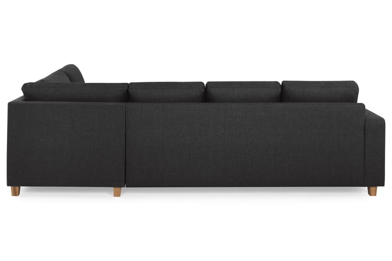 Crazy 4-personers Højrevendt U-formet Large Sofa med Chaiselong i Stof - Antracit - Møbler - Sofaer - U Sofa