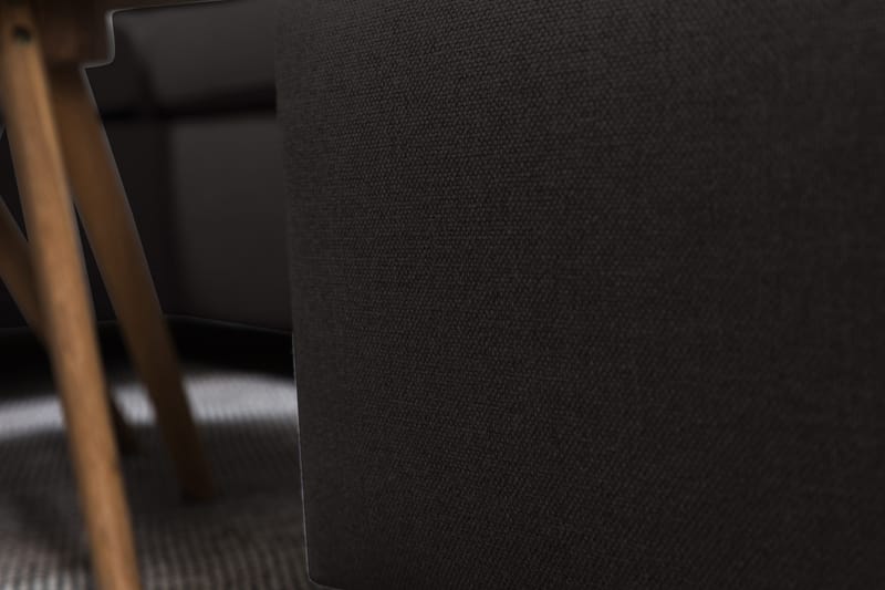 Crazy 4-personers Venstrevendt U-formet Large Sofa med Chaiselong i Stof - Antracit - Møbler - Sofaer - U Sofa