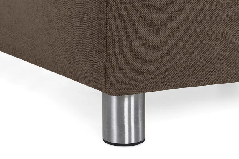 Crazy 4-personers Venstrevendt U-formet Large Sofa med Chaiselong i Stof - Brun - Møbler - Sofaer - U Sofa