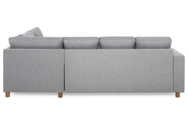 Crazy 4-personers Højrevendt U-formet Large Sofa med Chaiselong i Stof - Grå - Møbler - Sofaer - U Sofa