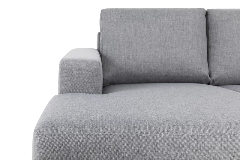 Crazy 4-personers Højrevendt U-formet Large Sofa med Chaiselong i Stof - Grå - Møbler - Sofaer - U Sofa