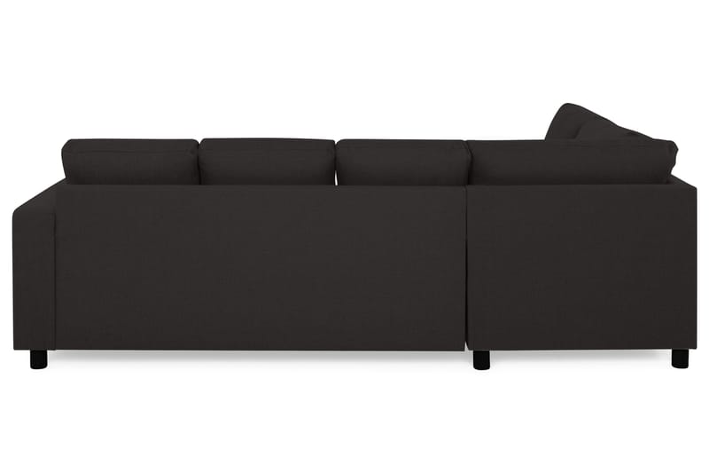 Crazy 4-personers Venstrevendt U-formet Large Sofa med Chaiselong i Stof - Antracit - Møbler - Sofaer - U Sofa