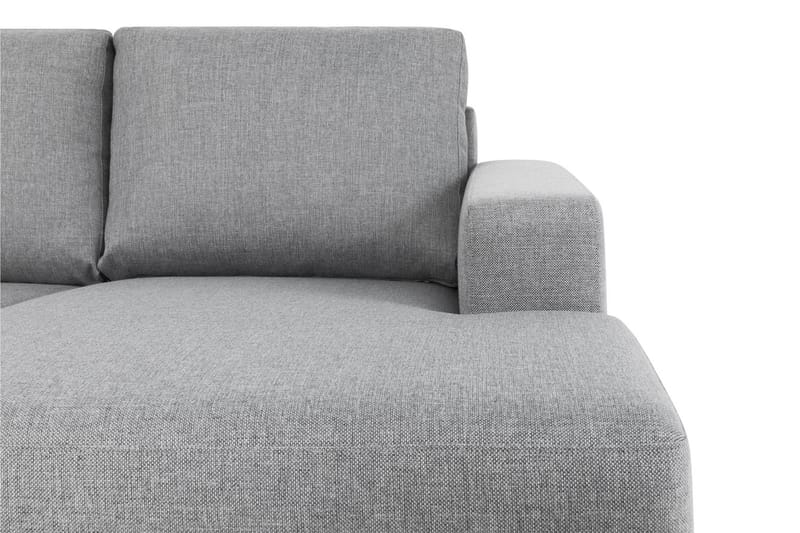 Crazy 4-personers Venstrevendt U-formet Large Sofa med Chaiselong i Stof - Grå - Møbler - Sofaer - U Sofa