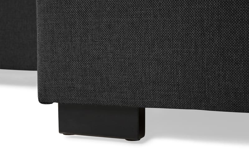 Crazy 4-personers Venstrevendt U-formet Large Sofa med Divan og Chaiselong i Stof inkl. Kuvertpuder - Mørkegrå - Møbler - Sofaer - U Sofa