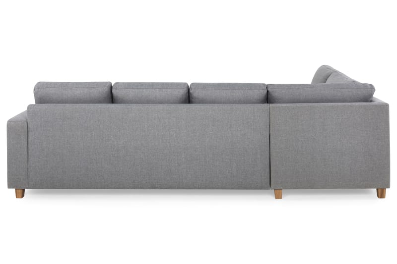 Crazy 4-personers Venstrevendt U-formet Large Sofa med Chaiselong i Stof - Grå - Møbler - Sofaer - U Sofa