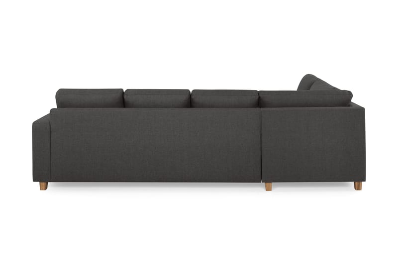 Crazy 4-personers Venstrevendt U-formet Large Sofa med Chaiselong i Stof - Mørkegrå - Møbler - Sofaer - U Sofa