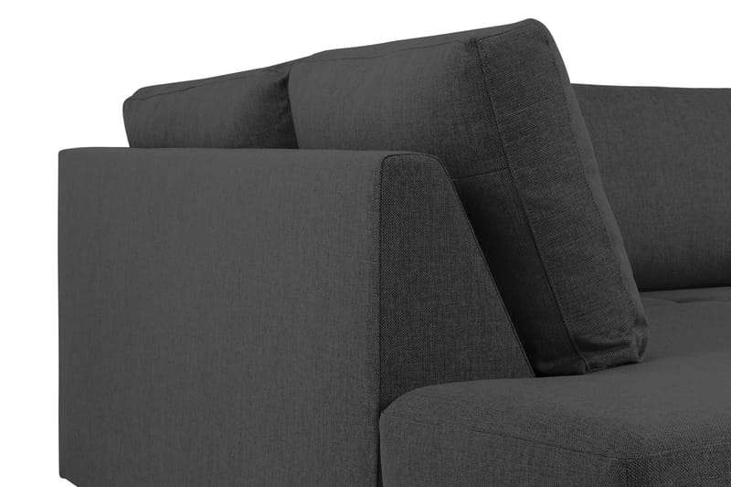 Crazy 4-personers Venstrevendt U-formet Large Sofa med Chaiselong i Stof - Mørkegrå - Møbler - Sofaer - U Sofa