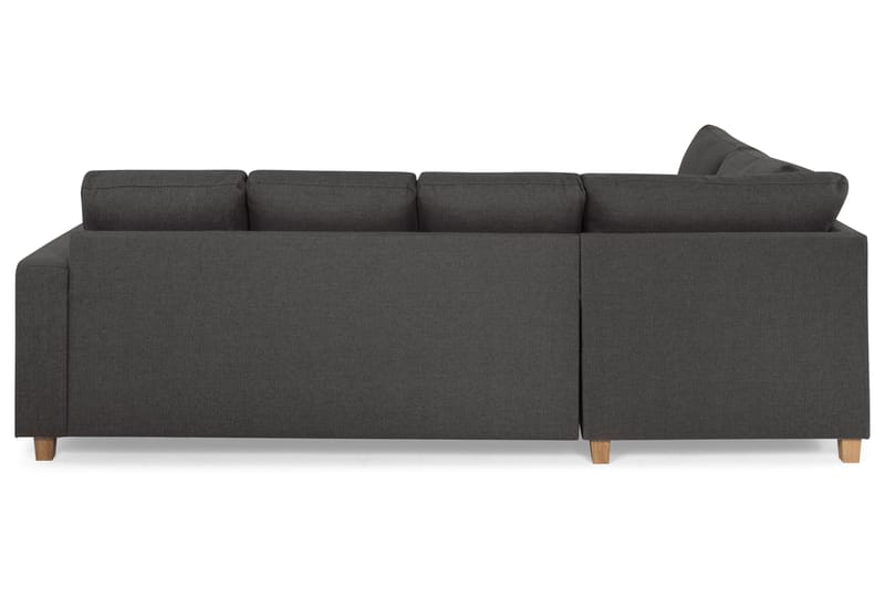 Crazy 4-personers Venstrevendt U-formet Small Sofa med Chaiselong i Stof - Mørkegrå - Møbler - Sofaer - U Sofa
