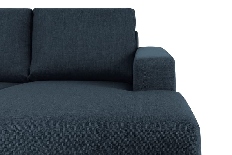 Crazy 4-personers Venstrevendt U-formet Large Sofa med Chaiselong i Stof - Blå - Møbler - Sofaer - U Sofa