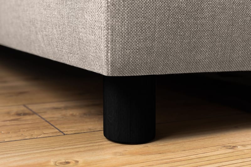 Crazy 4-personers Højrevendt U-formet Small Sofa med Chaiselong i Stof - Beige - Møbler - Sofaer - U Sofa