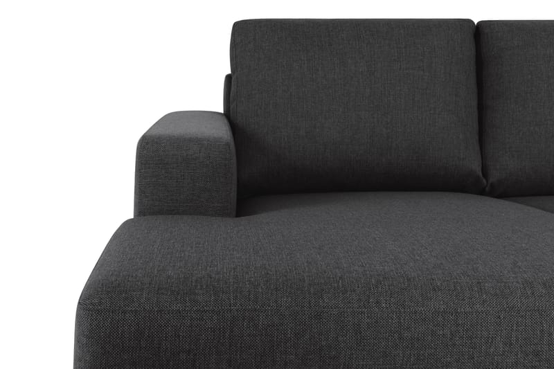 Crazy 4-personers Højrevendt U-formet Large Sofa med Chaiselong i Stof - Antracit - Møbler - Sofaer - U Sofa