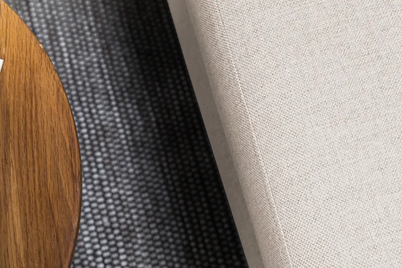 Crazy 4-personers Højrevendt U-formet Small Sofa med Chaiselong i Stof - Beige - Møbler - Sofaer - U Sofa