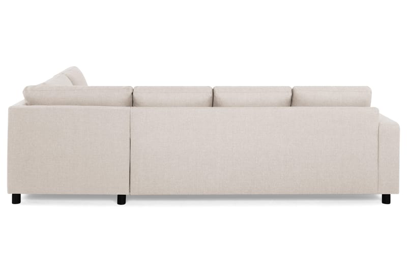 Crazy 4-personers Højrevendt U-formet Large Sofa med Chaiselong i Stof - Beige - Møbler - Sofaer - U Sofa