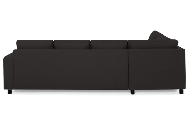 Crazy 4-personers Venstrevendt U-formet Large Sofa med Chaiselong i Stof - Antracit - Møbler - Sofaer - U Sofa