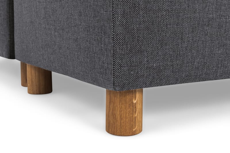 Crazy 4-personers Højrevendt U-formet Large Sofa med Chaiselong i Stof - Mørkegrå - Møbler - Sofaer - U Sofa