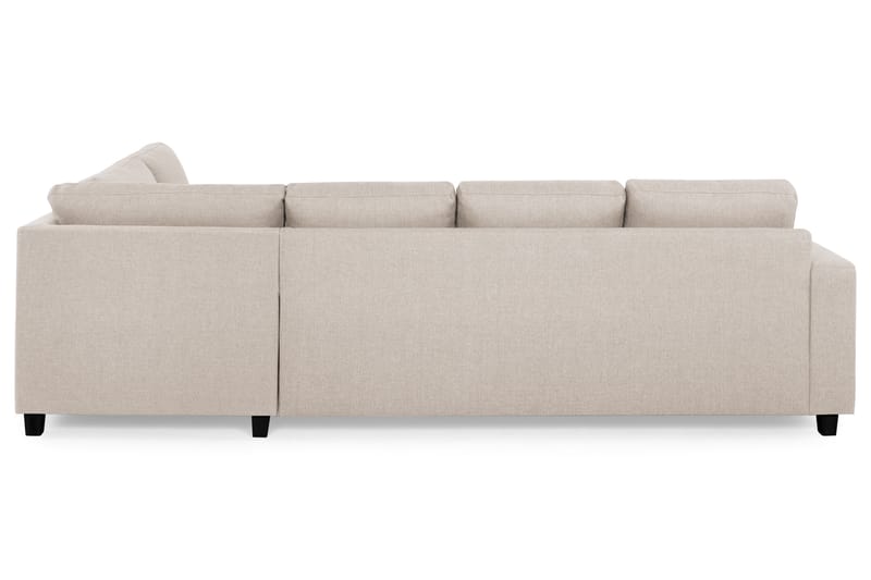 Crazy 4-personers Højrevendt U-formet Large Sofa med Chaiselong i Stof - Beige - Møbler - Sofaer - U Sofa