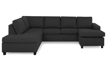 Crazy 4-personers Venstrevendt U-formet Large Sofa med Chaiselong i Stof